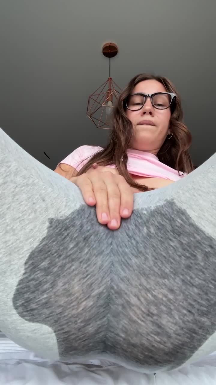 Juliaaaa Squirting and Natural Big Tits Glasses