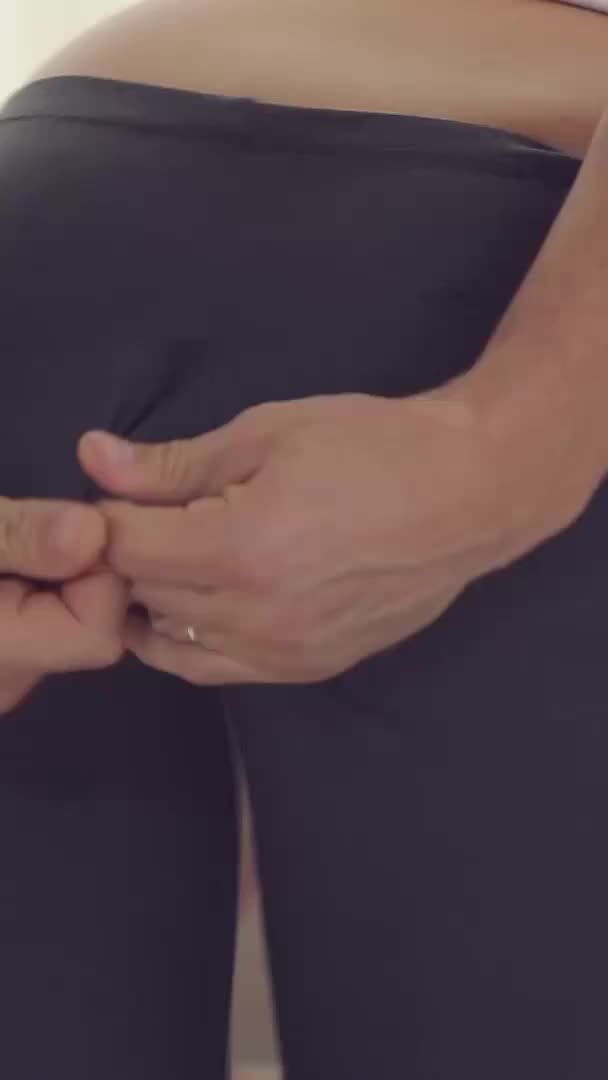 18 Yoga : Clothes Ripped Off and Big Ass Teen sex