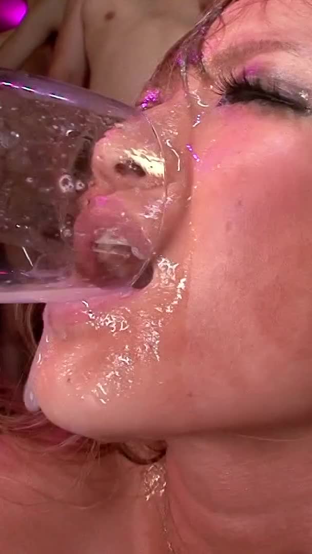Movie film Cum Swallow and Asian GangBang Extreme