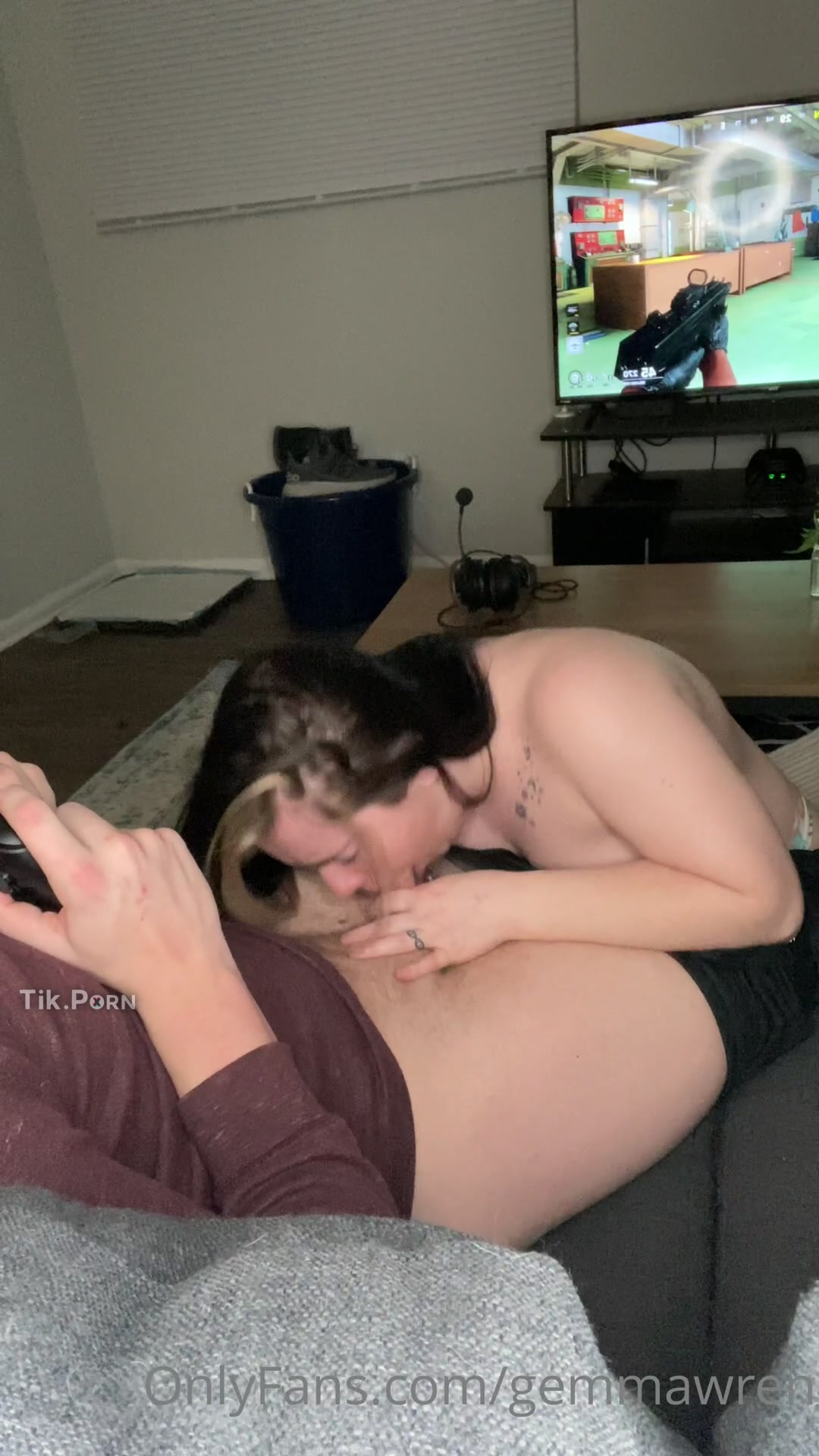 Unidentifiedginger with Gemmawren Blowjob hd sex