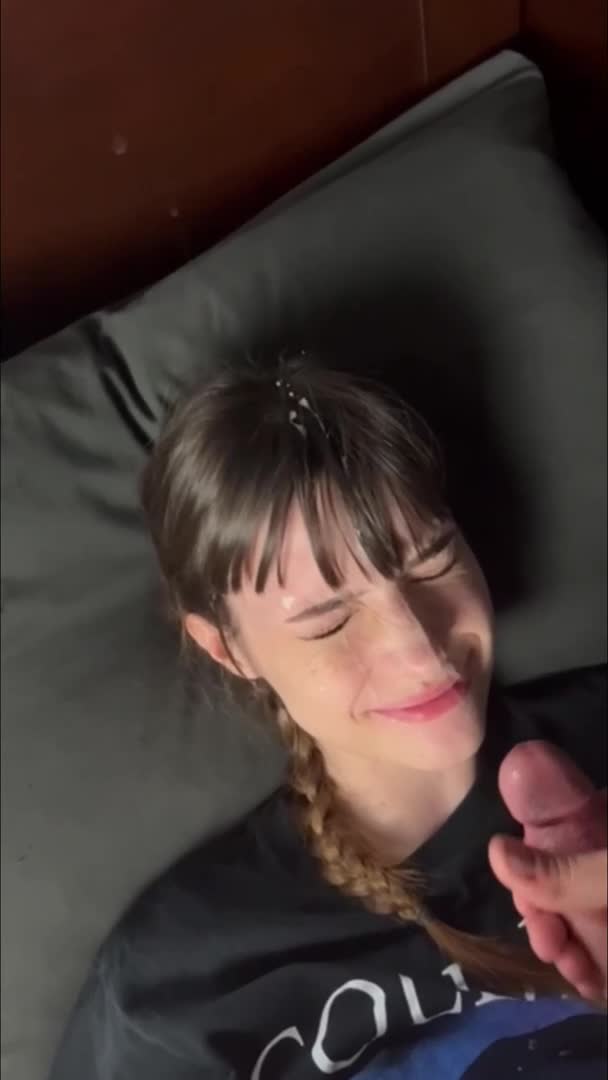 Xxx sexy hot Facial Cum and Amateur Brunette Teen