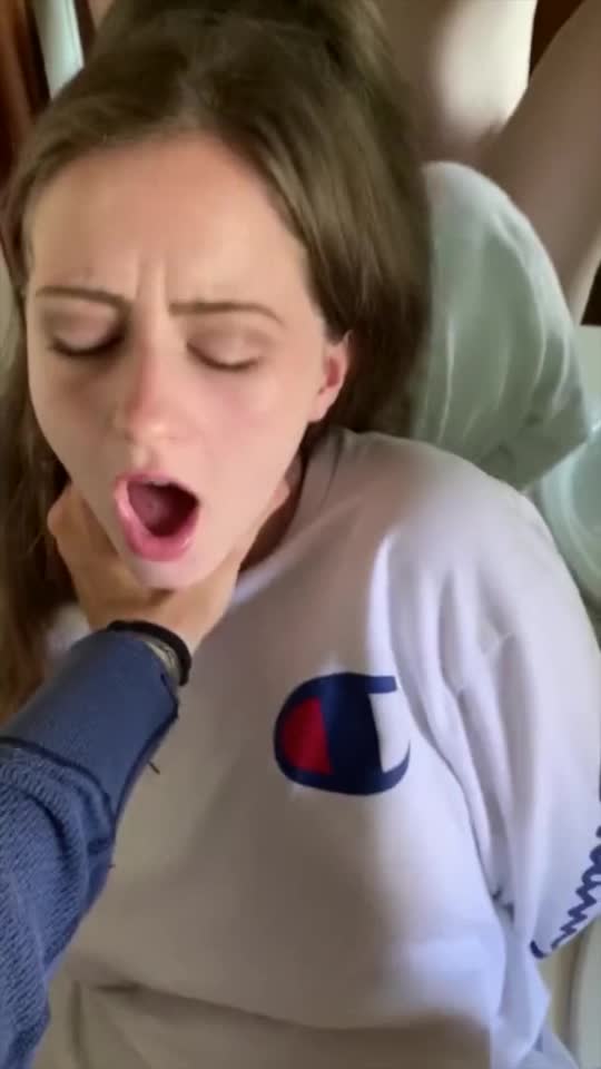 Sexy nsfw Choke and Violent Sex Teen Shaved Pussy