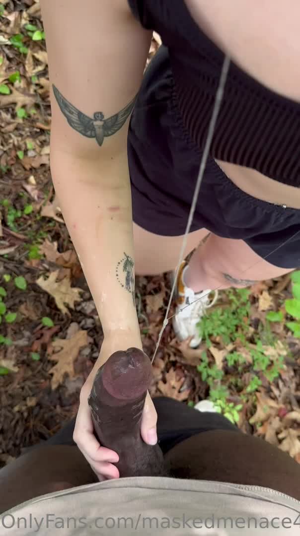 Halohals Blowjob and Interracial POV Outdoor free