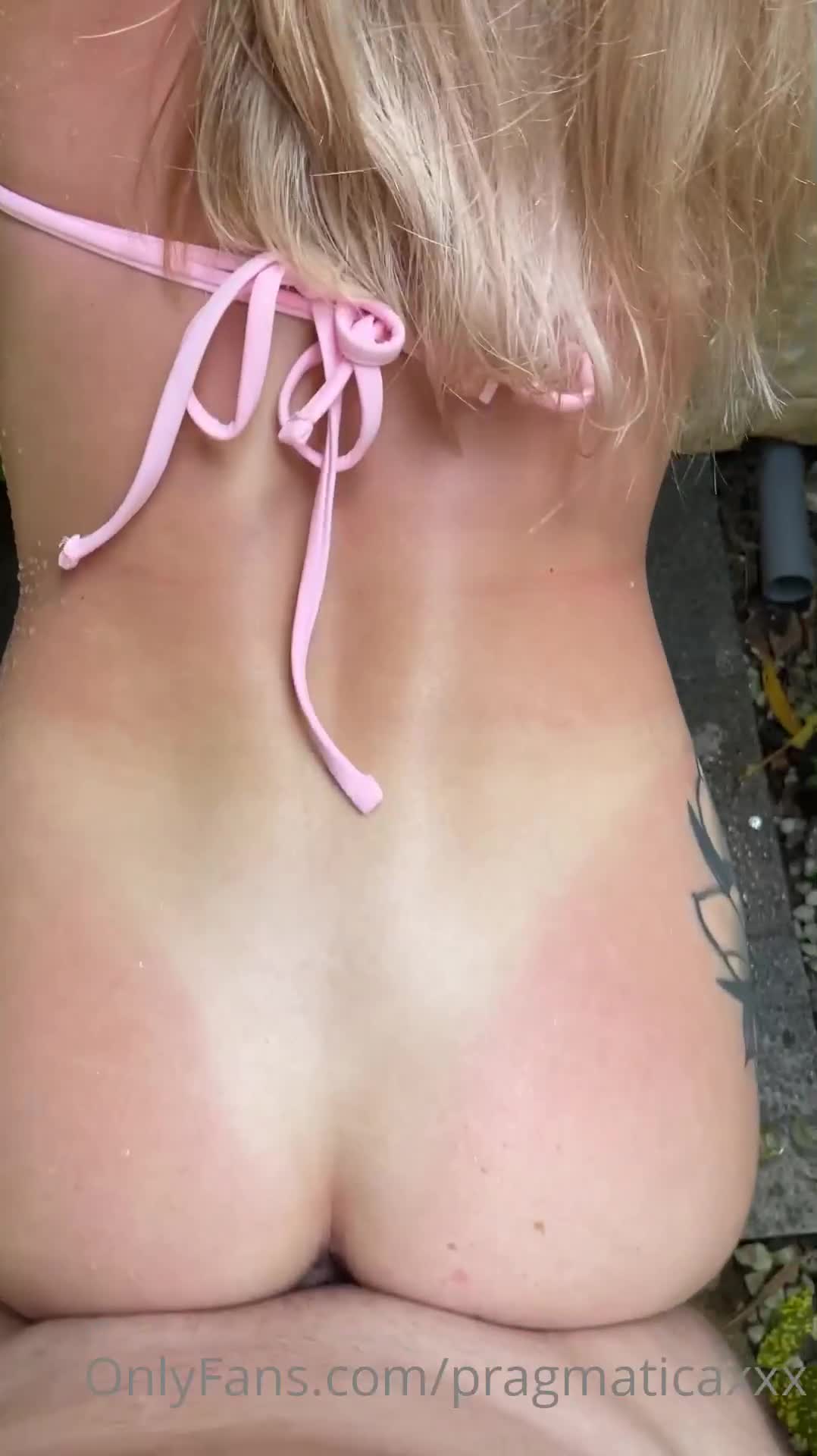 Pragmaticaxxx Shower Sex and Blonde POV sexy porn
