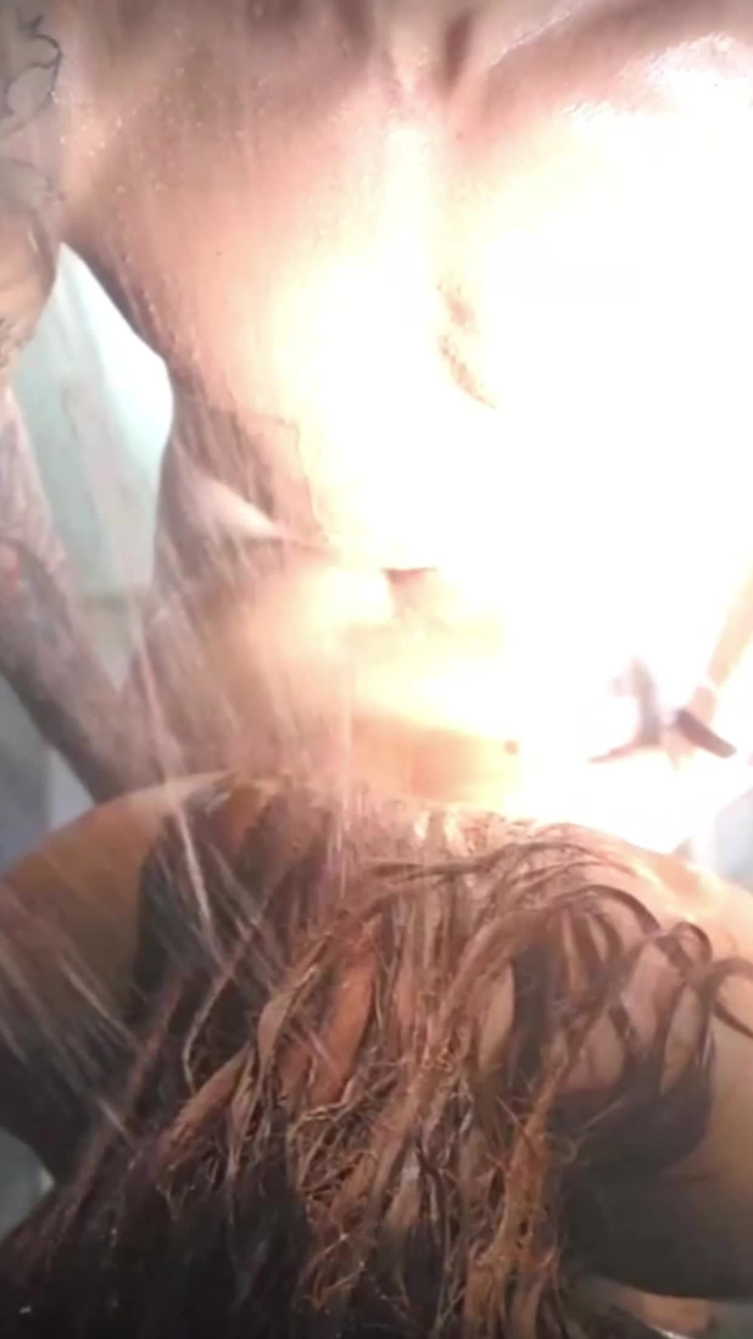 MiaGreco Shower Sex and Shaved Pussy Amateur Sexy