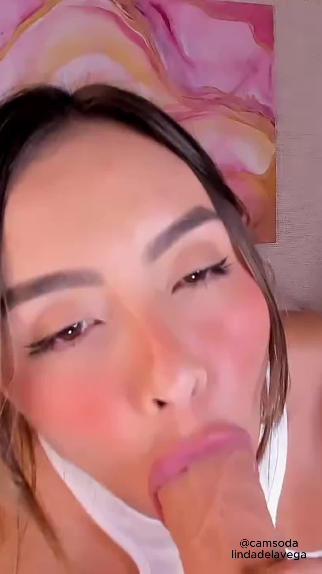 Lindadelavega Sextoy in the mouth and Nude hd hot