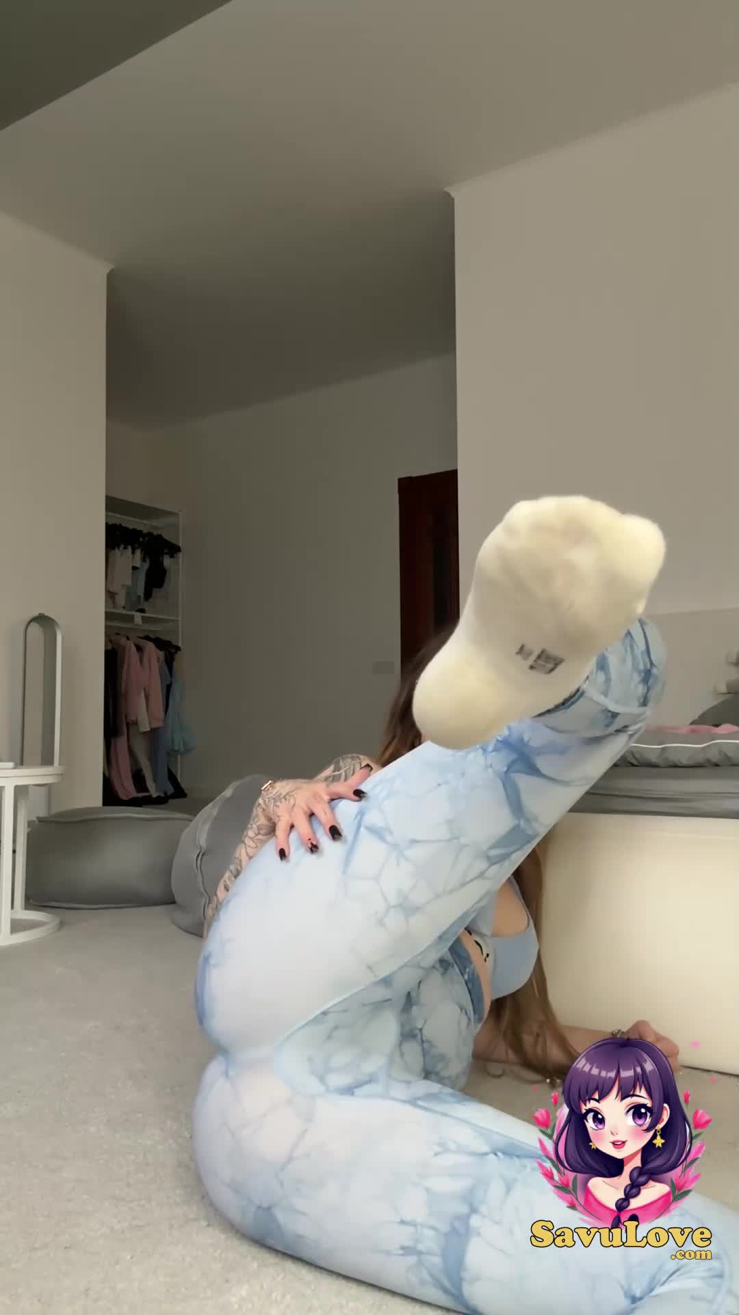 Porn hd Flexible and Tattoo Solo Brunette Big Ass